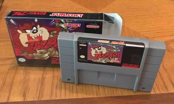 taz mania snes