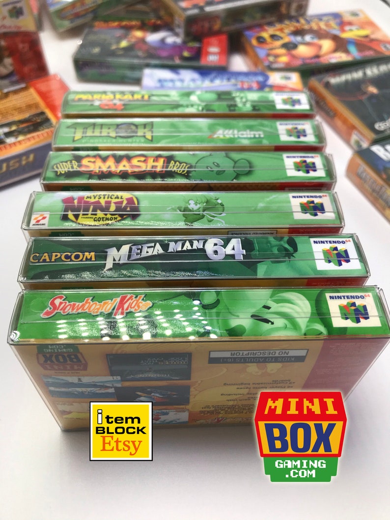 Mini Nintendo 64 Protector Boxes / Cases image 4