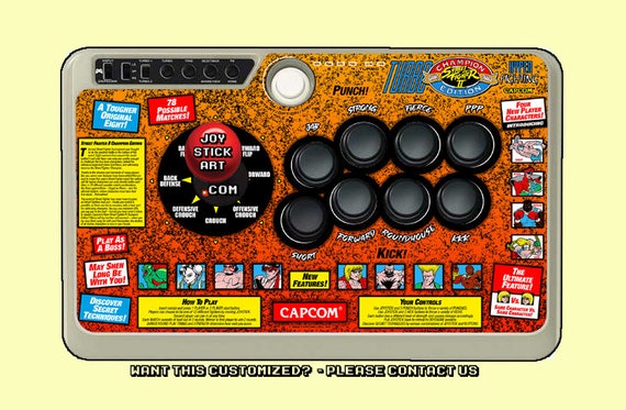 Street Fighter II - Mayflash F500 / F500E Artwork - Etsy