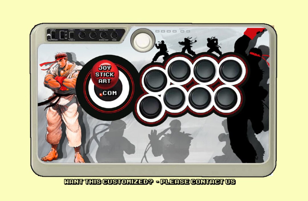 Street Fighter (character: Ryu) - Mayflash F500 / F500E Artwork - Etsy