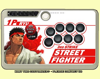 Street Fighter III Third Strike (Character: Ryu)  - Mayflash F500 / F500E Artwork