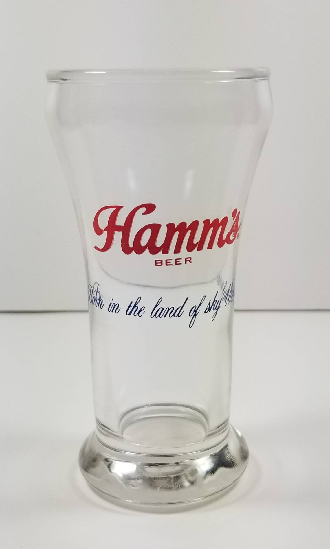 vintage hamms beer glasses