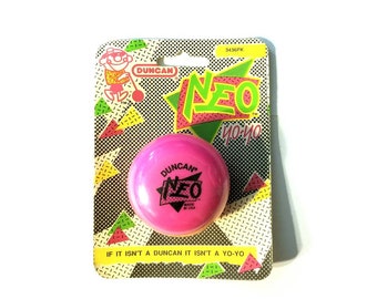 Vintage NOS 90s Duncan Neo Pink Yo Yo