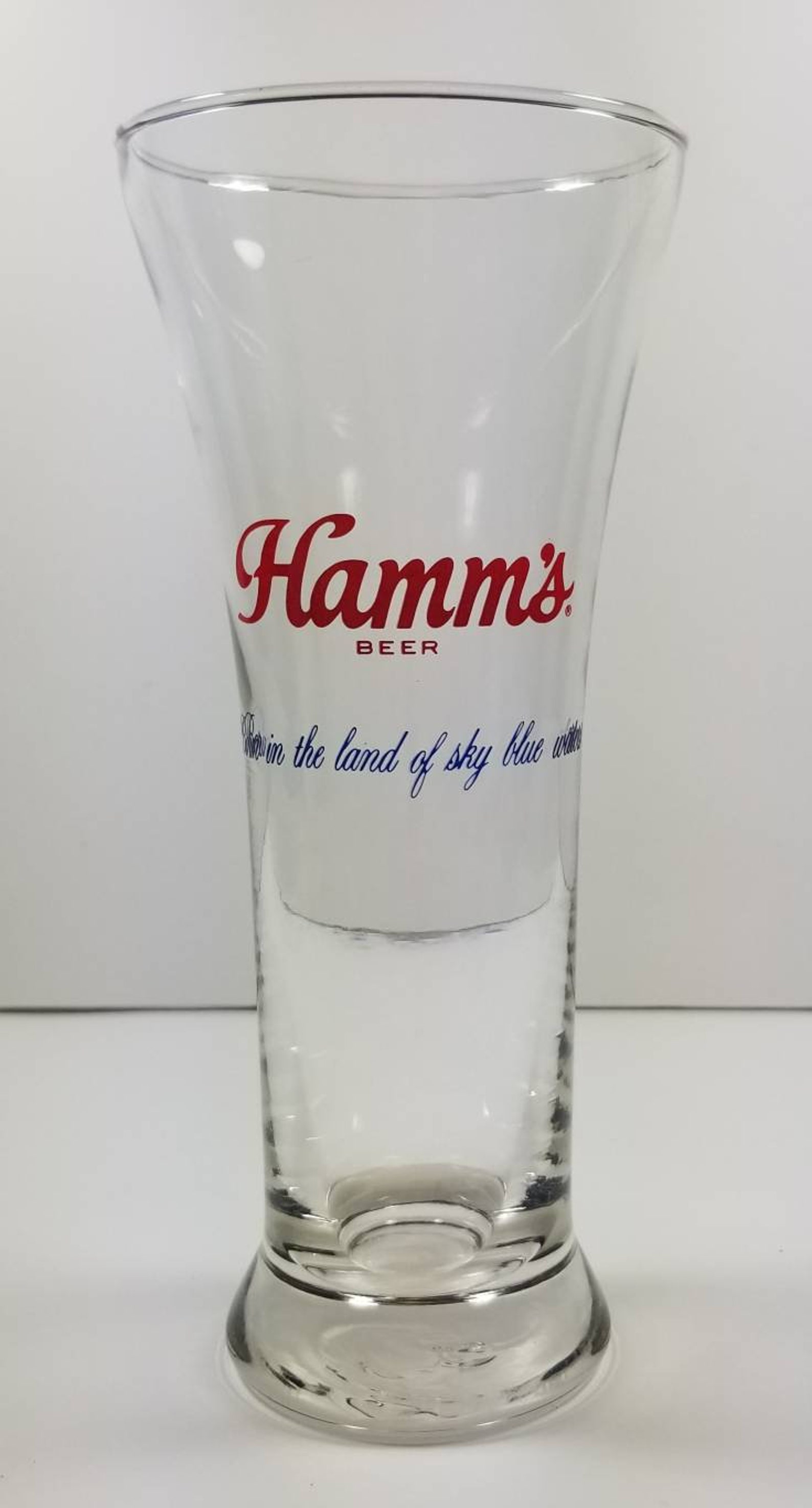 vintage hamms beer glasses