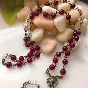 Sacred Heart of Jesus Chaplet, Bronze Chaplet of the Sacred Heart ...