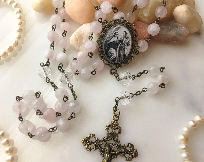 Beautiful Large Glow in the Dark Rosary Italy Etsy