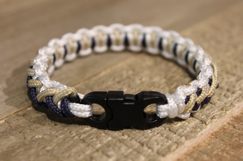 United States Navy USN Micro Paracord Bracelet Etsy