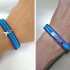 Suicide Prevention Awareness Micro Paracord Bracelet