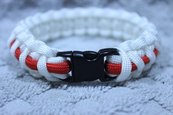 Thin white line clearance bracelet