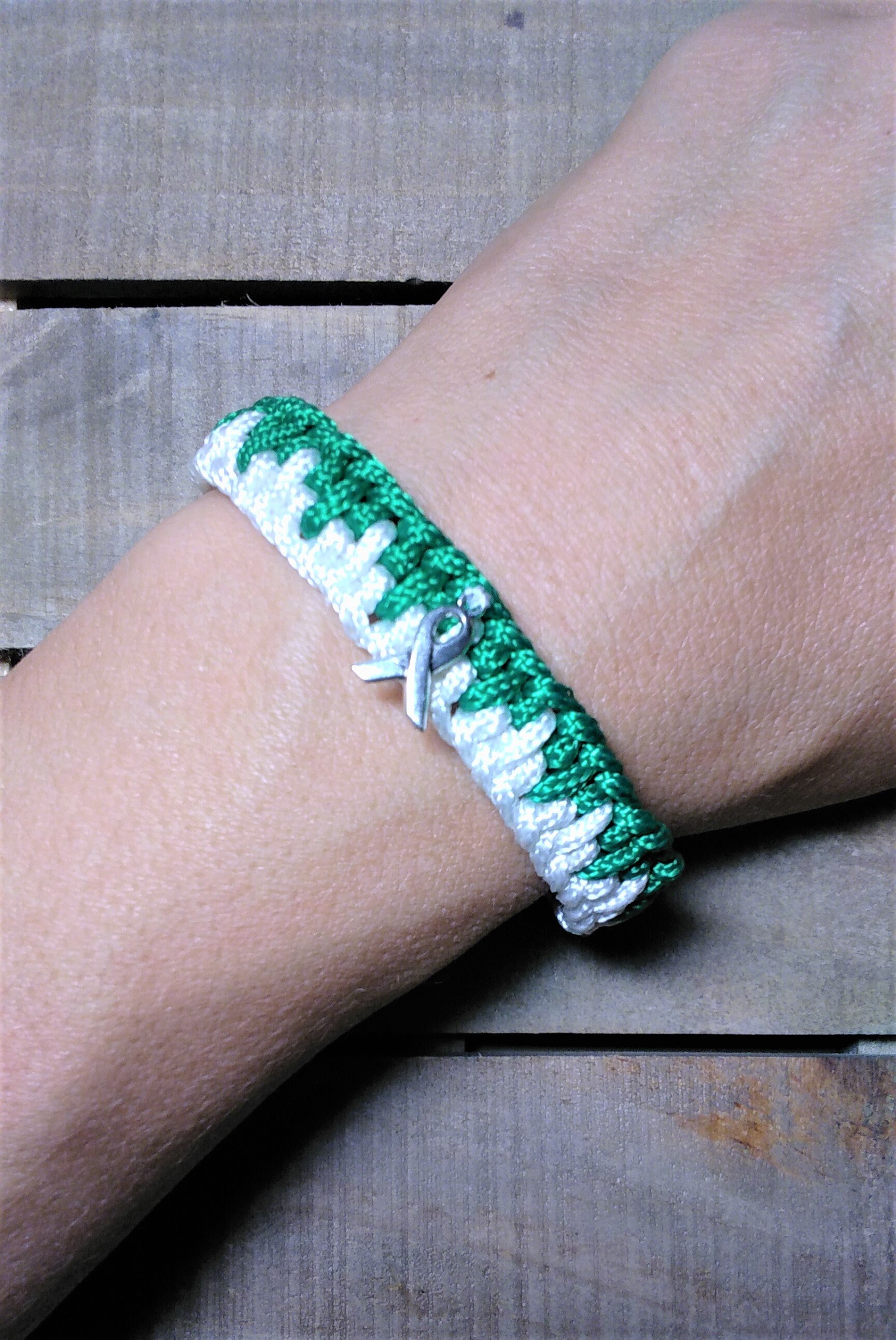 Mitochondrial Disease Awareness Micro Paracord Bracelet