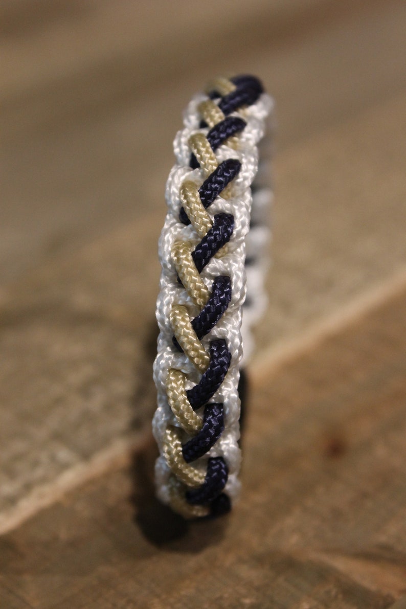 United States Navy USN Micro Paracord Bracelet Etsy