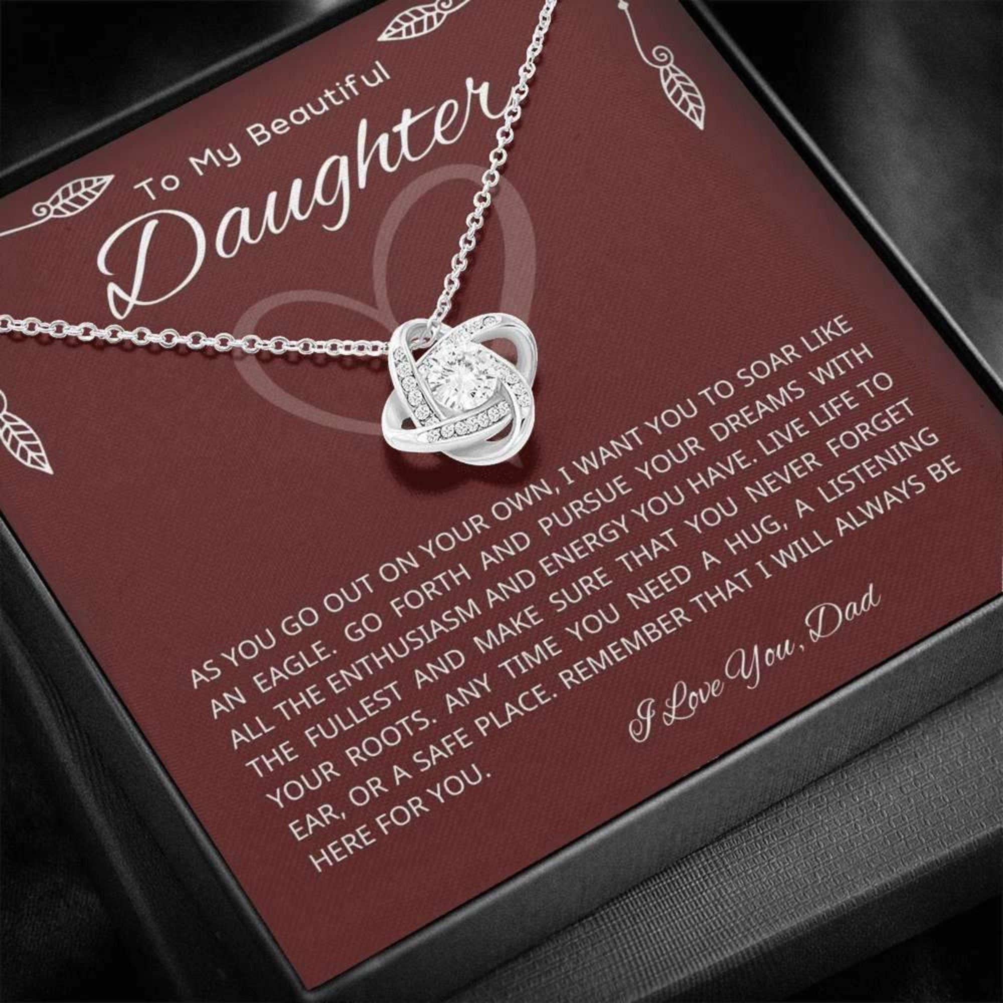 Cadeau voor dochter van papa dochter ketting dochter cadeau Etsy