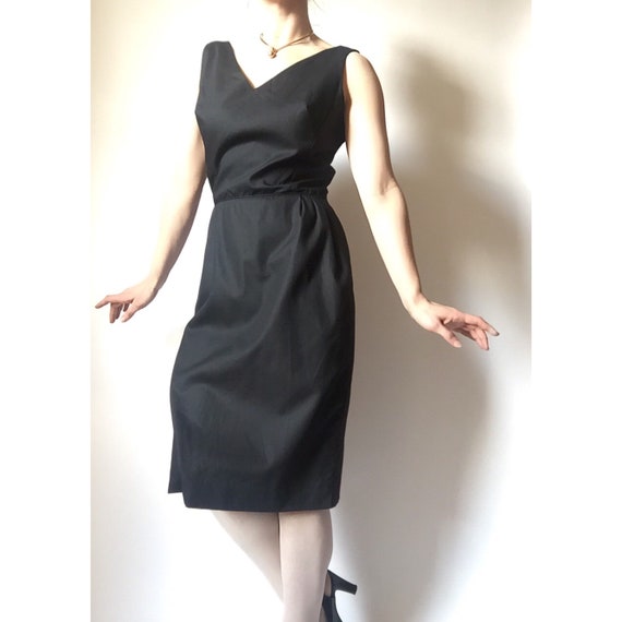 1960s black dress