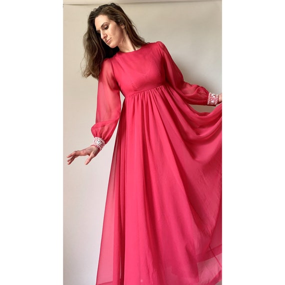 empire waist maxi skirt