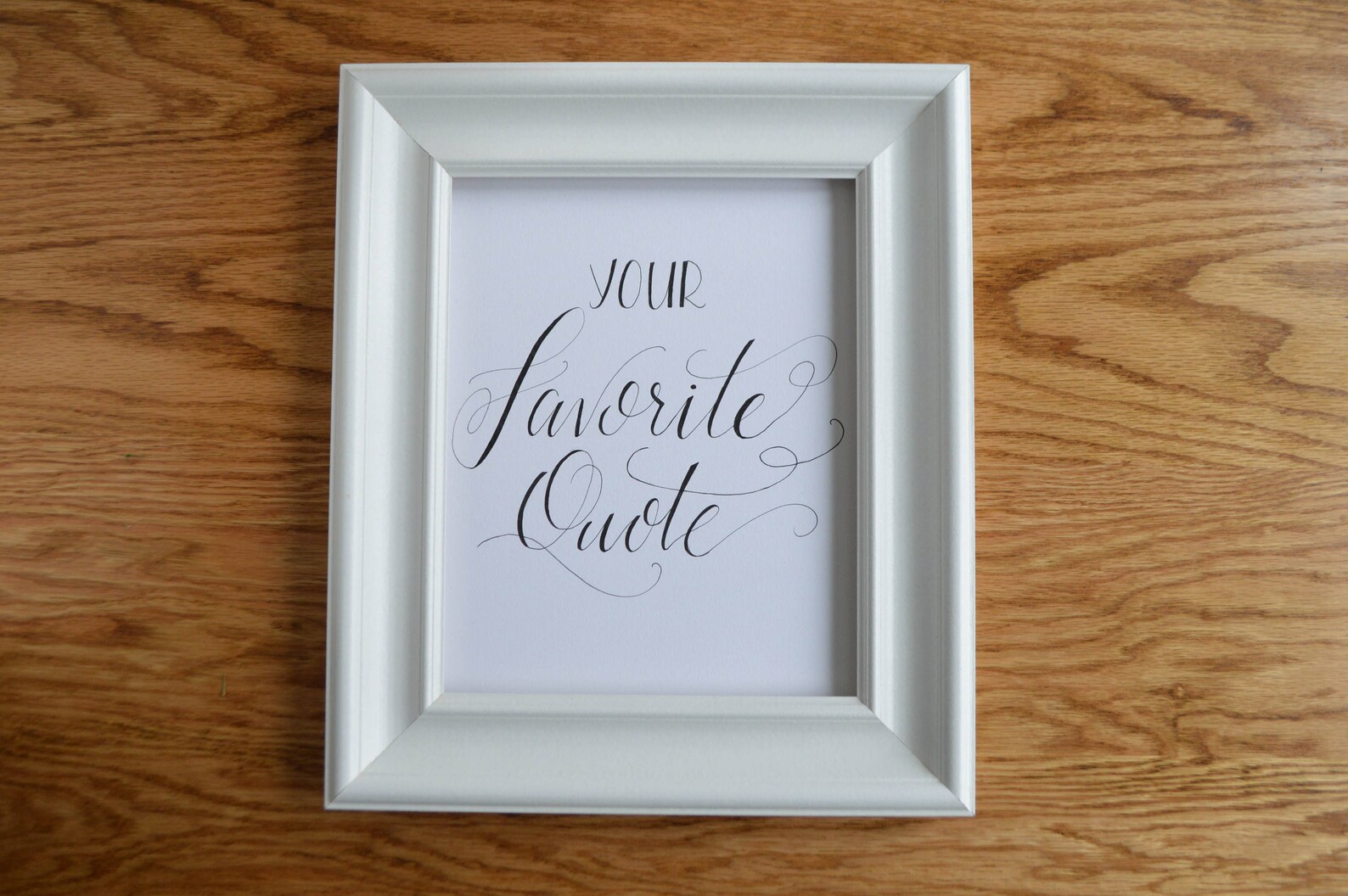 Custom Calligraphy Wall Art Home Decor Custom Hand Etsy