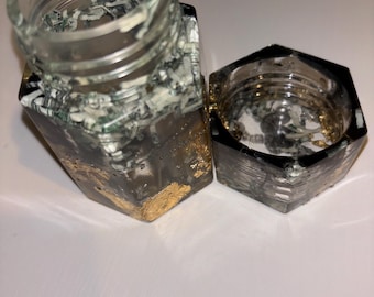 Pequeño tarro de almacenamiento
