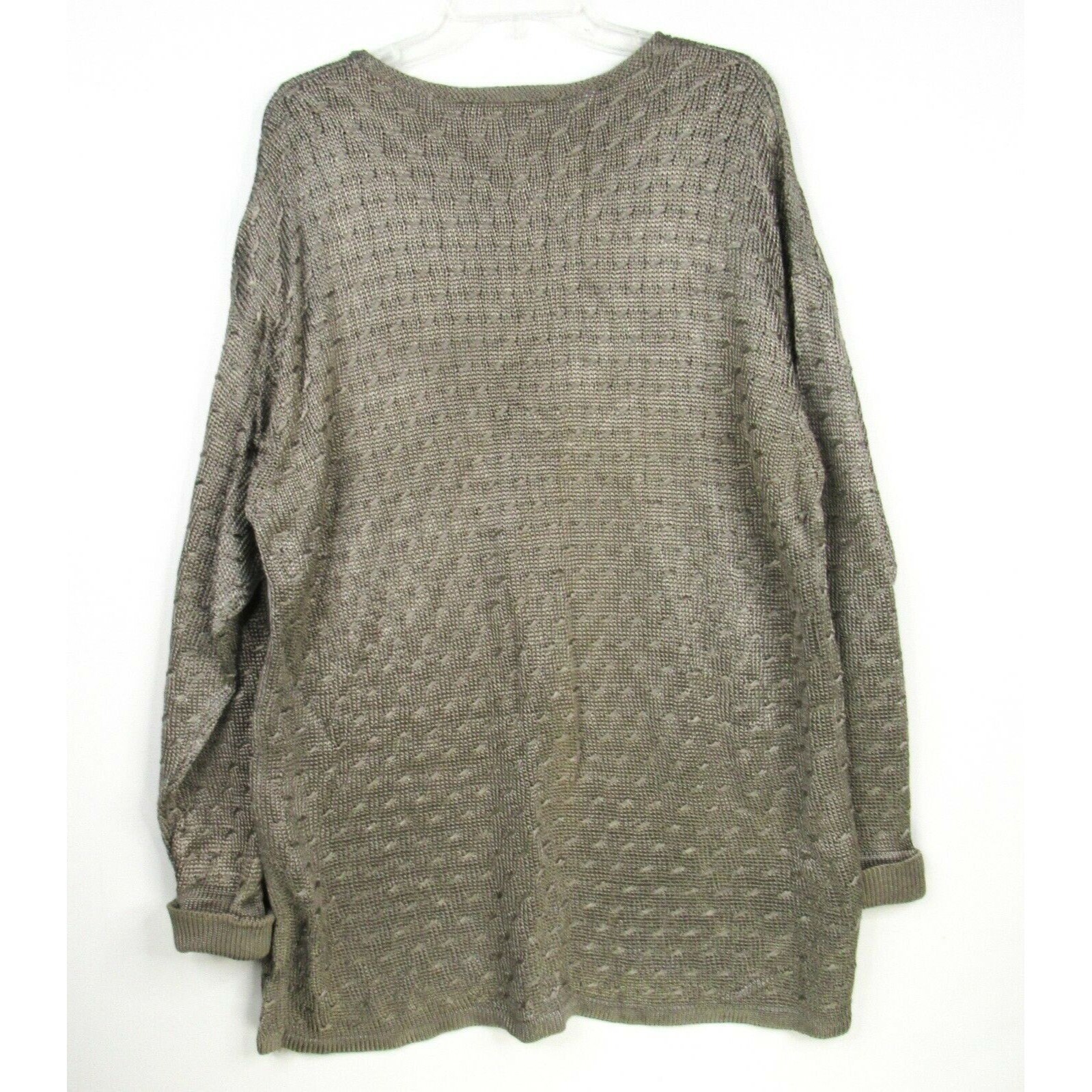 Foret De Framboise Silver Chunky Knit 
