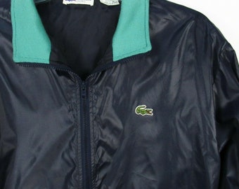 Vintage 80s Lacoste Club Blue Nylon 