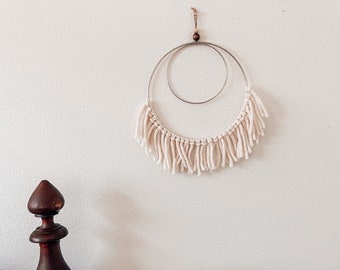 Yarn wall hanging || Macrame wall hanging