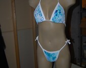 2 piece thong back exotic dancer outfit