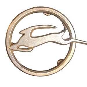 Vintage 1960s Chevrolet Impala Vintage Metal Badge Emblem 4877314 T