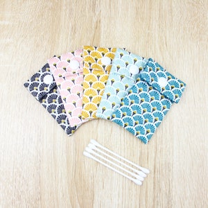 Etui à coton tiges ou brossettes à brosse à dents électrique imperméable accessoire zéro déchet voyage nomade motif personnalisable