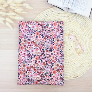 Pochette livre en tissu, protège livre / liseuse, format poche ou broché, fait main