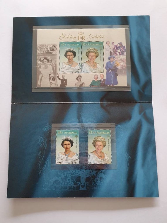 Art & Collectibles Queens Golden jubilee stamp set 2002 Collectibles ...