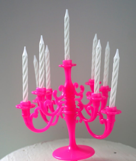 Chandelier Cake Topper Candle Holder Fancy Image 0