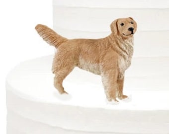 Golden Retriever Geburtstagsparty-Dekoration – Set Mit Banner, Kuchen-Topper, Wirbeln, Cupcake-Toppern & Ballons