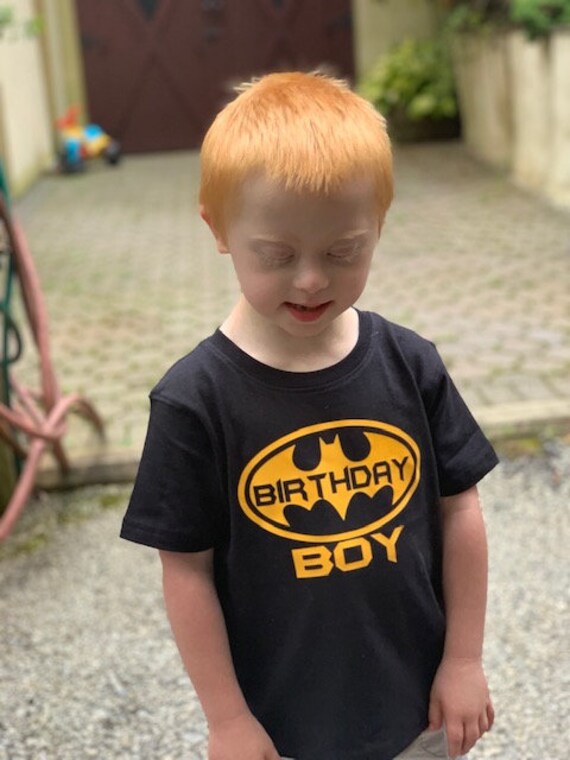 batman birthday boy shirt