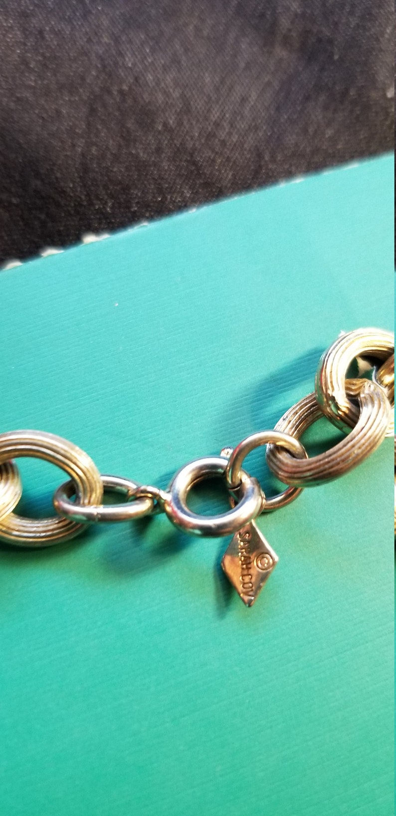 Bracelet gold design circle chain