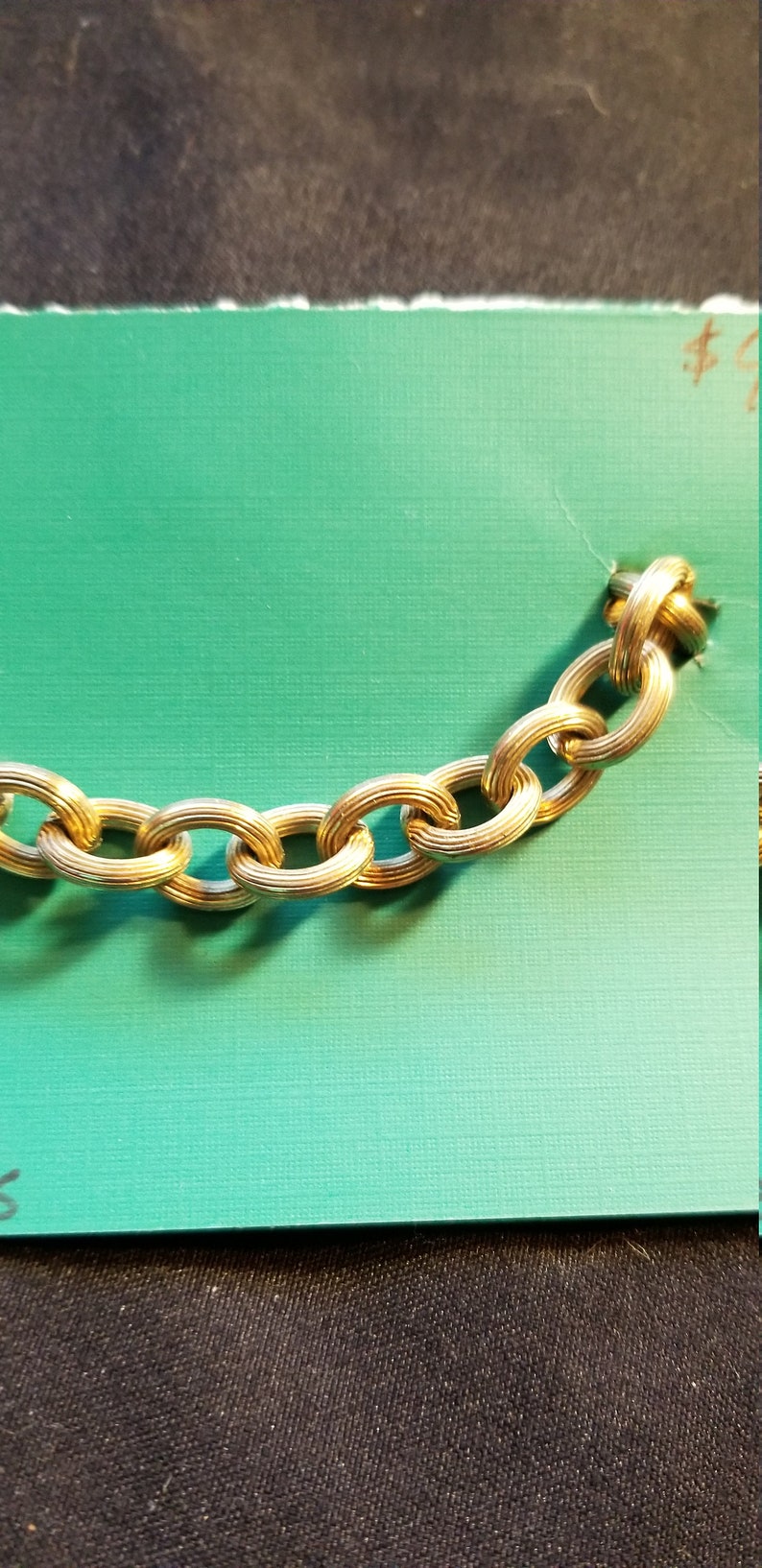 Bracelet gold design circle chain
