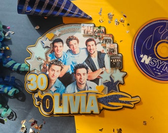 NSYNC cake topper