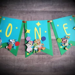 Muppet Babies birthday banner!