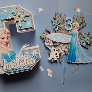 Custom Frozen 3D letter/ Party decor
