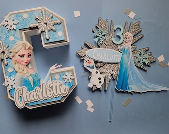 Custom Frozen 3D letter/ Party decor