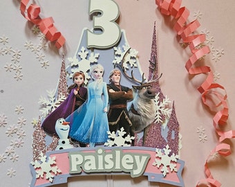 Frozen 2 inspired cake topper!