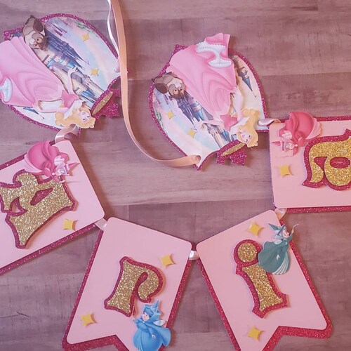Sleeping Beauty Banner Sleeping Beauty Birthday Banner - Etsy