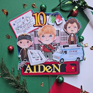 Home allein Cake Topper