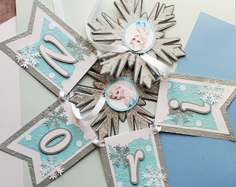"Gefrorene Partygirlande ""Frozen""."