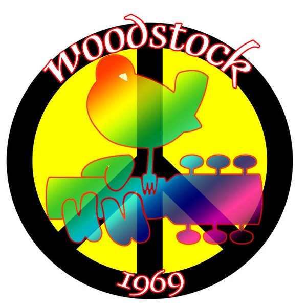 WOODSTOCK 1969 Peace Sign T-shirt