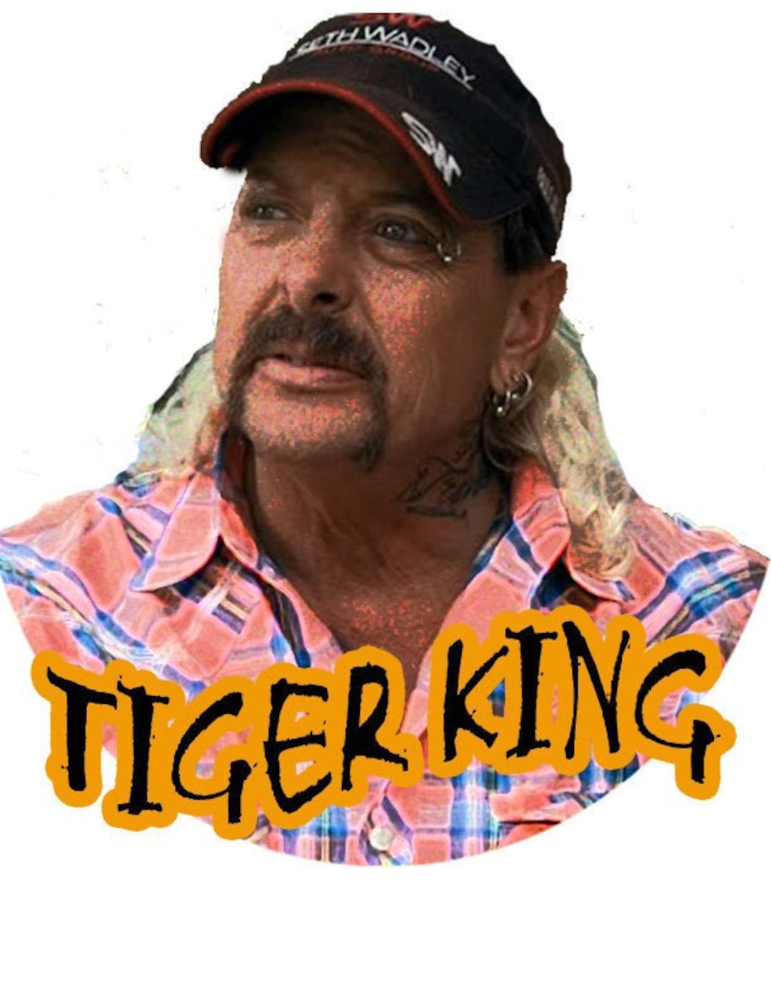 Tiger King Joe Exotic I Saw Tiger Tshirt Etsy