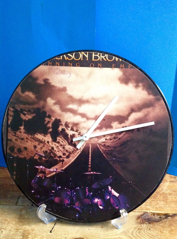 Jackson Browne Running on Empty Album Rock Clock - Etsy