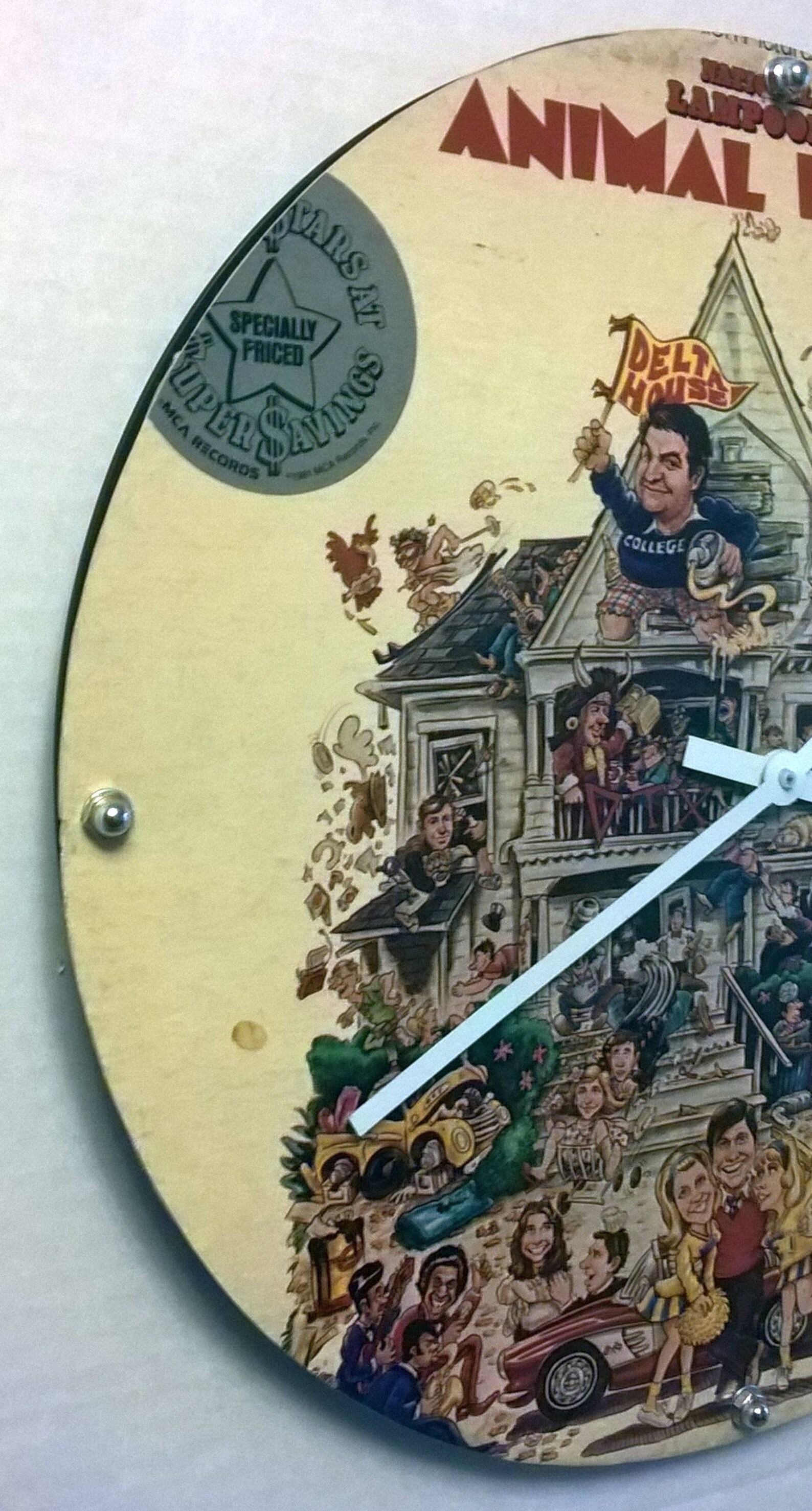 Animal House Soundtrack Front Cover Album Rock Clock Etsy