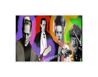 De Fab 4 Monsters-posters