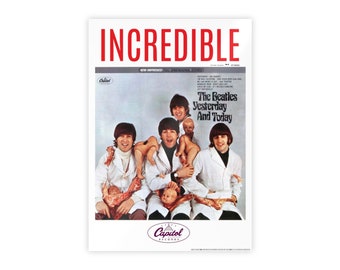 The Beatles Butcher Block Album Cover Poster