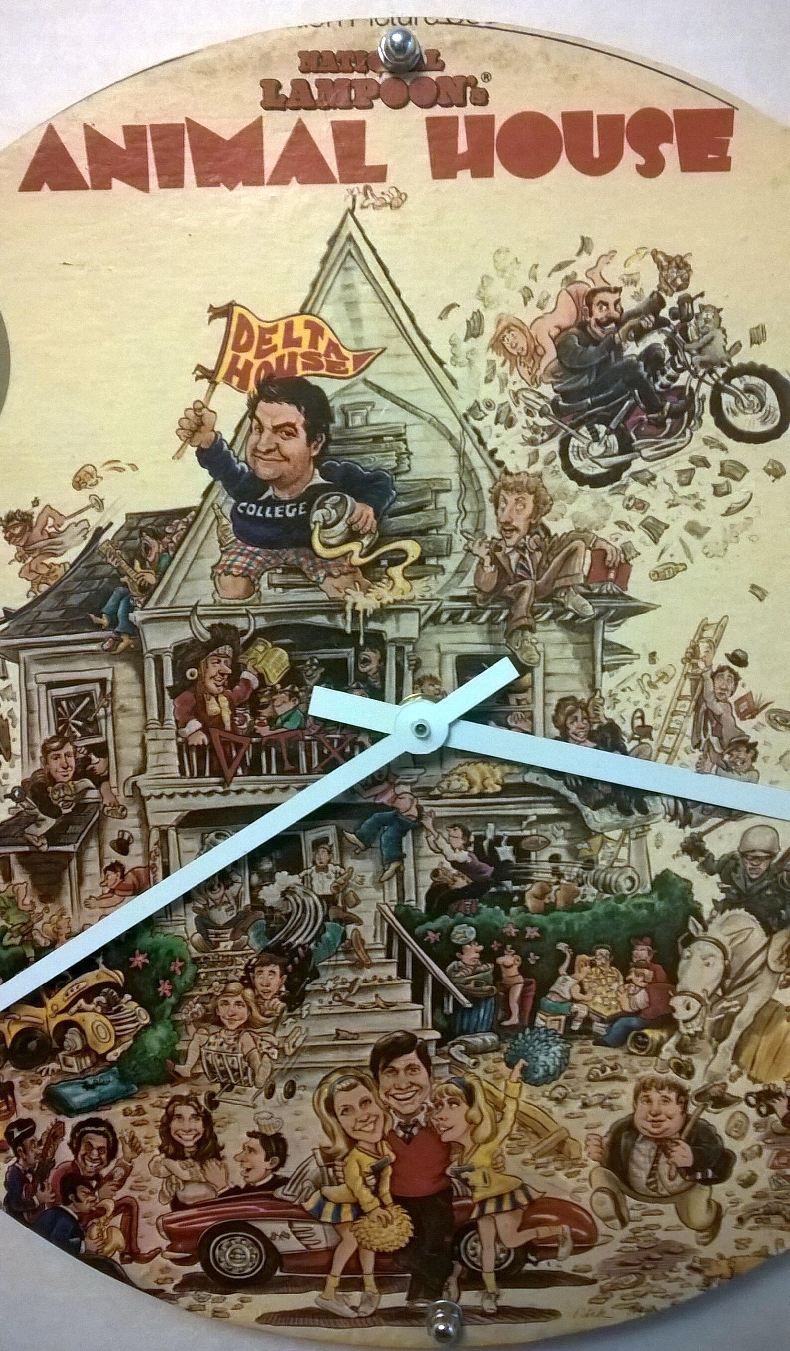 Animal House Soundtrack Front Cover Album Rock Clock Etsy