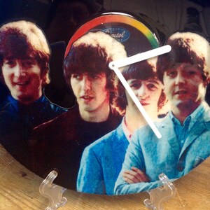Beatles Resin Finished Album Rock Clock image 3