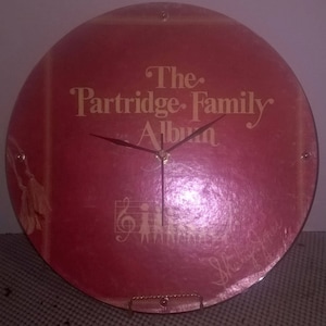 The Partridge Family  David CassidyFamilyAlbum Rock Clock